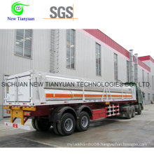 High-Pressure CNG Tube Hydraulic Filling Staion Semi Trailer